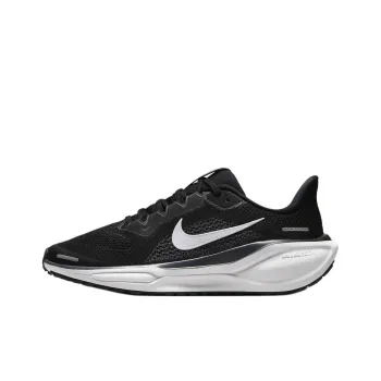 Nike Pegasus 41 Abrasion Resistant Breathable Low Top Running Shoes Black Teenagers