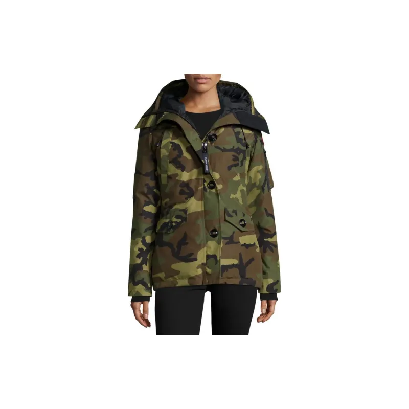 Canada Goose Montebello Series FW21 Down Jacket Women's Camouflage-3
