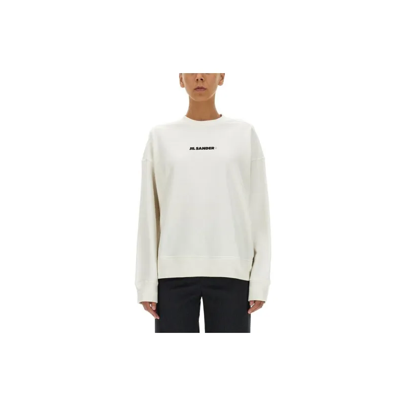JIL SANDER Sweatshirt Women's White-3