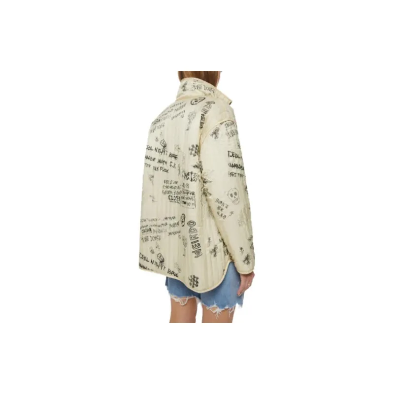MOTHER Jackets Women's Khaki-2