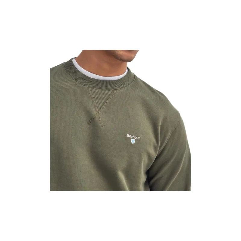 BARBOUR FW24 Sweatshirt Men's Olive Green-5