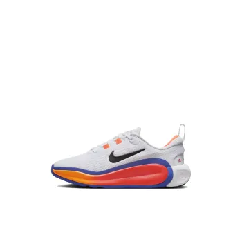 Nike Slip Resistant Breathable Low Top Kids' Running Shoes White Orange Kids'