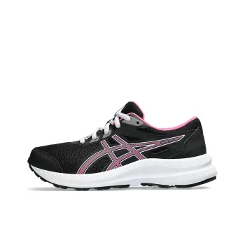 Asics Gel-Contend 8 Anti-Slip And Wear-Resistant Lightweight Low-Top Kids' Running Shoes Black Teenagers