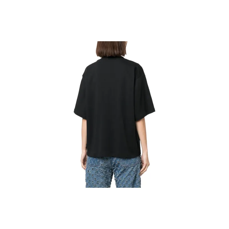 GCDS T-Shirts Women's Black-2