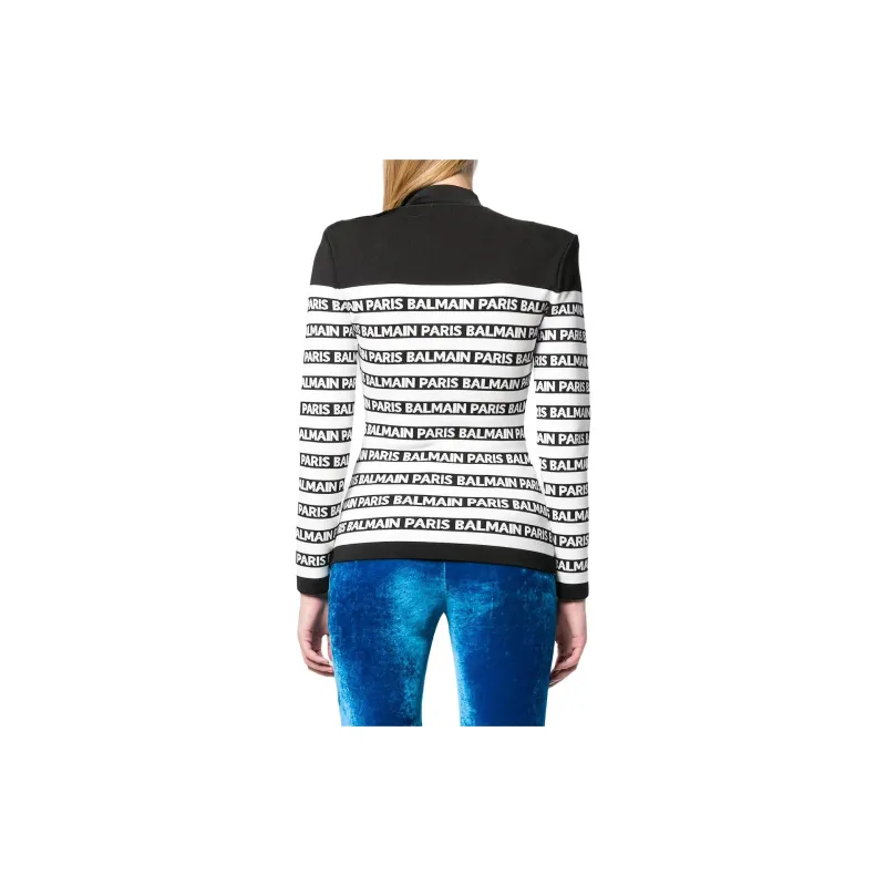 BALMAIN Sweaters Women's Black/White-2