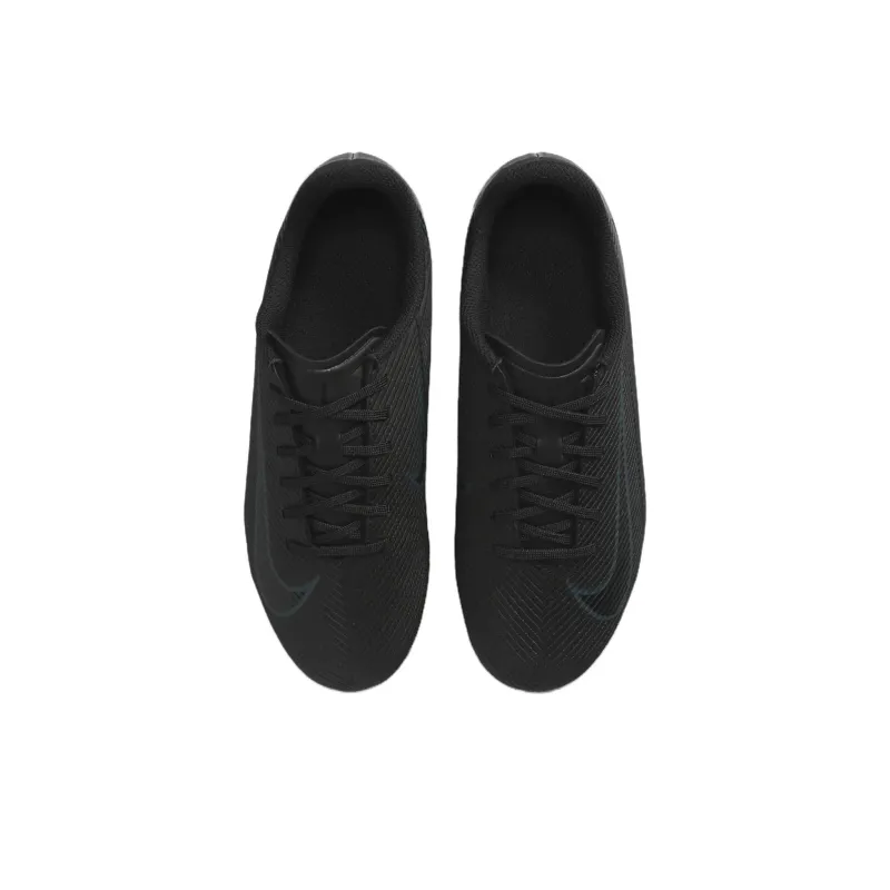 Nike Mercurial Vapor 16 Anti Slip Wear Resistant Low Top Kids' Soccer Shoes Black Kids'-3