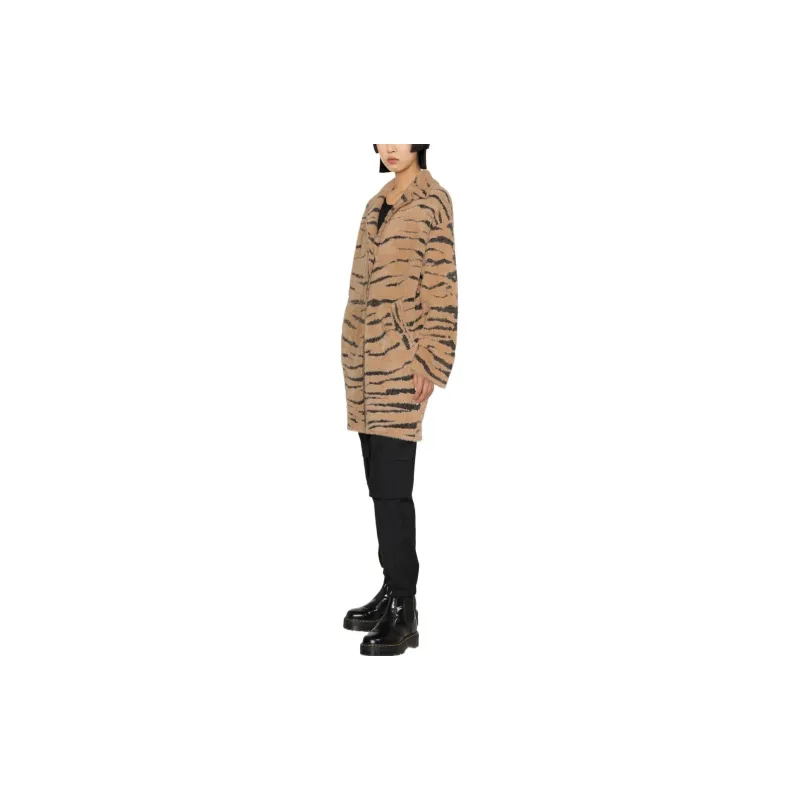 PINKO Velvet Jackets Women's Brown-3
