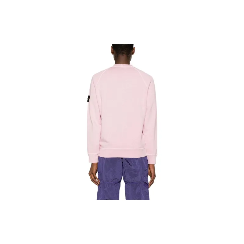 STONE ISLAND Logo Patch Crewneck Sweatshirt-3