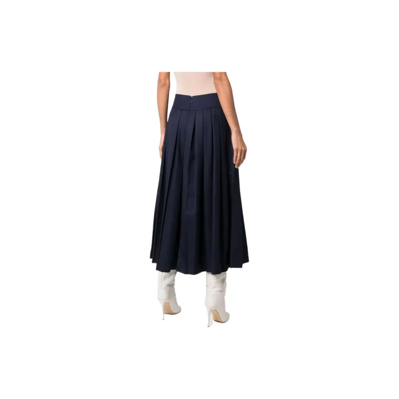 BALMAIN Knitted Sweatpants Women's Blue-3