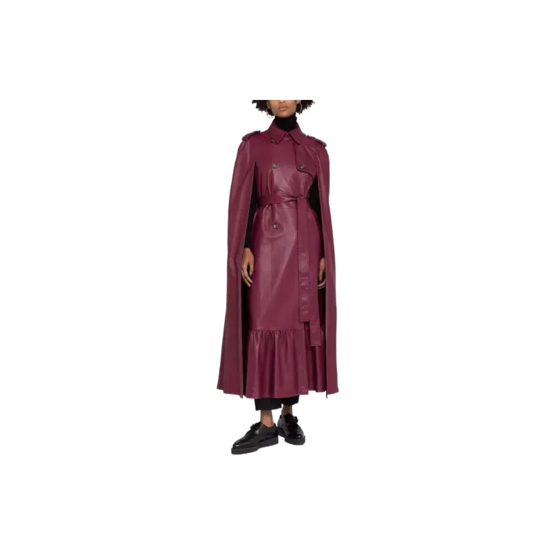 Valentino FW22 Trench Coat Women's Red-1