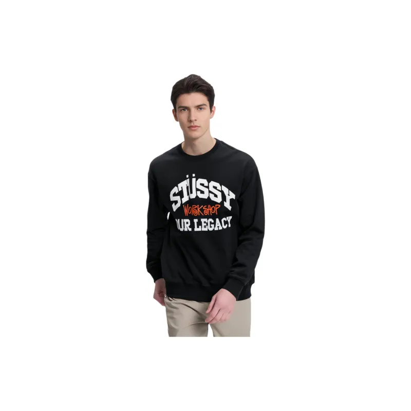 Stussy X Our Legacy Ol Collegiate Pigment Dyed Crewneck Stussy X Our Legacy Ol Collegiate Pigment Dyed Crewneck
