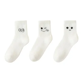 Top Melon Mid-Calf Socks Women's Combo Set
