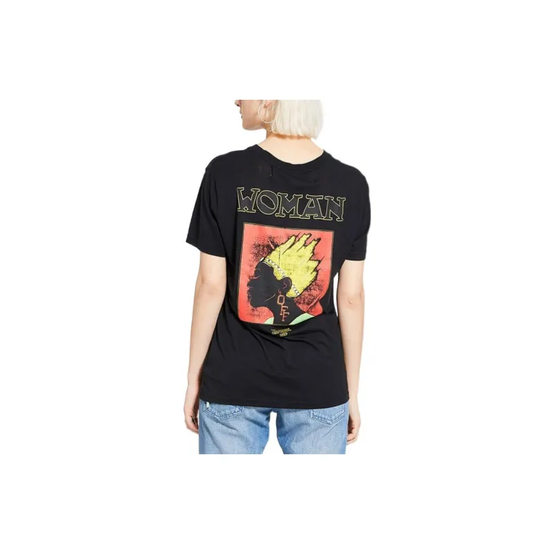 OFF WHITE No Doubt Graphic T shirt Black/Multicolor-3
