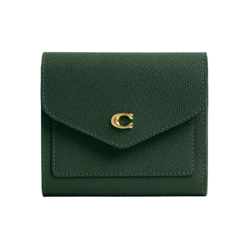 COACH Wallets Hunter Green