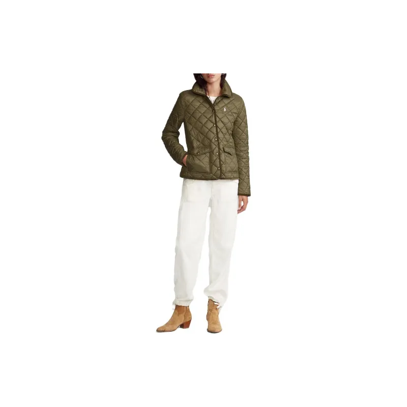 Polo Ralph Lauren SS23 Puffer Jacket Women's Dark Green-3