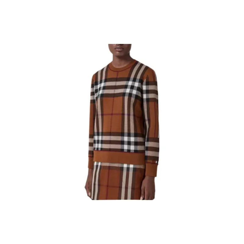 Burberry FW22 Knitwear Women's Dark Birch Brown-1