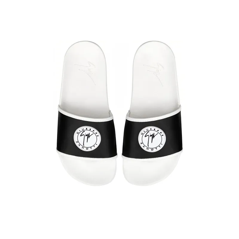 giuseppe zanotti Brett Satin Slides-4