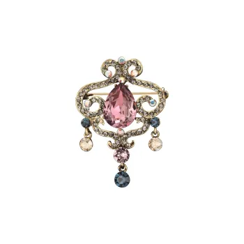 Lan Ying Crystal Brooches Women's