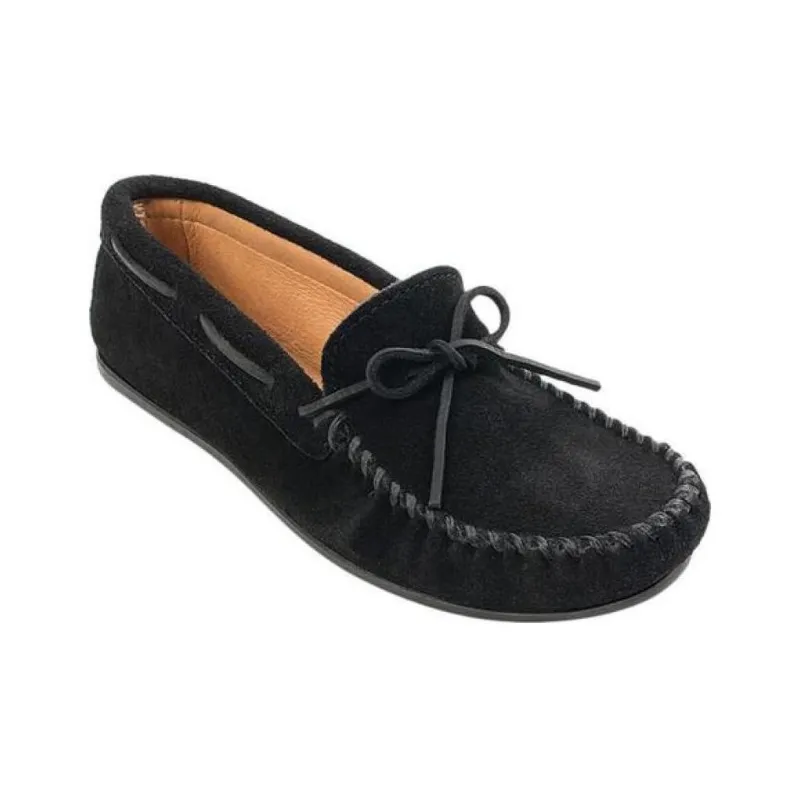 MINNETONKA Beanie Shoes Men's Black-2