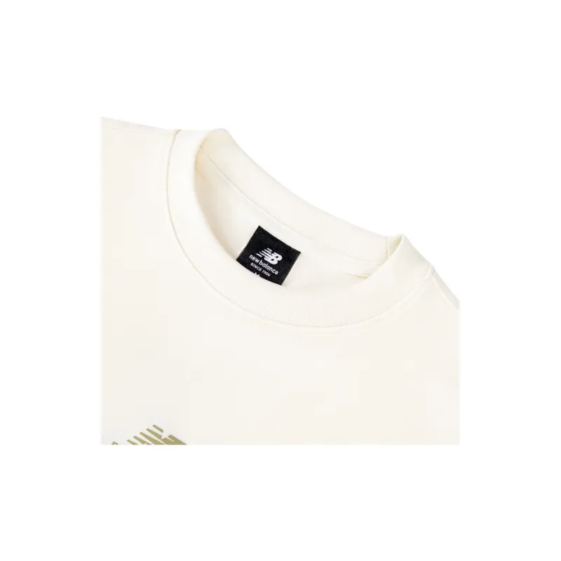 New Balance T Shirt Women's Beige-2