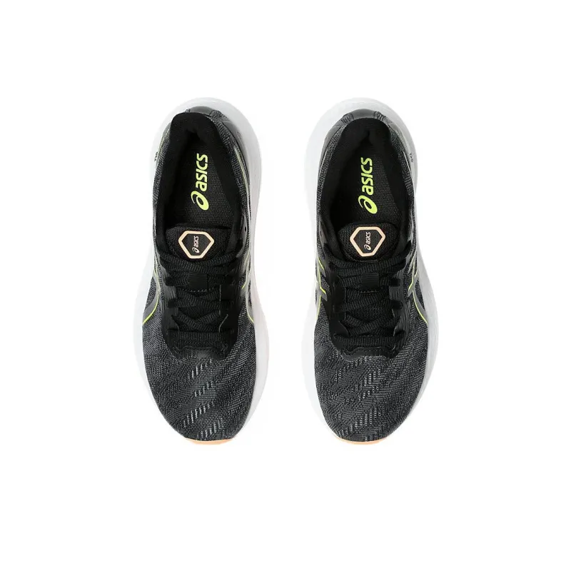 Asics GT 2000 12 Anti Slip Wear Resistant Low Top Kids' Running Shoes Black Yellow Kids'-1