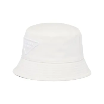 PRADA Fabric Bucket Hats Men's White