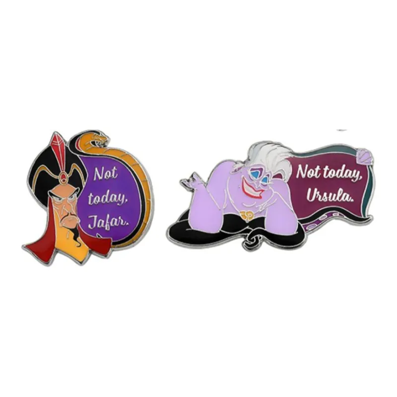 Disney Figure Print Maiden Of Mischief Cruella The Villain Tokyo Disney Badges-2