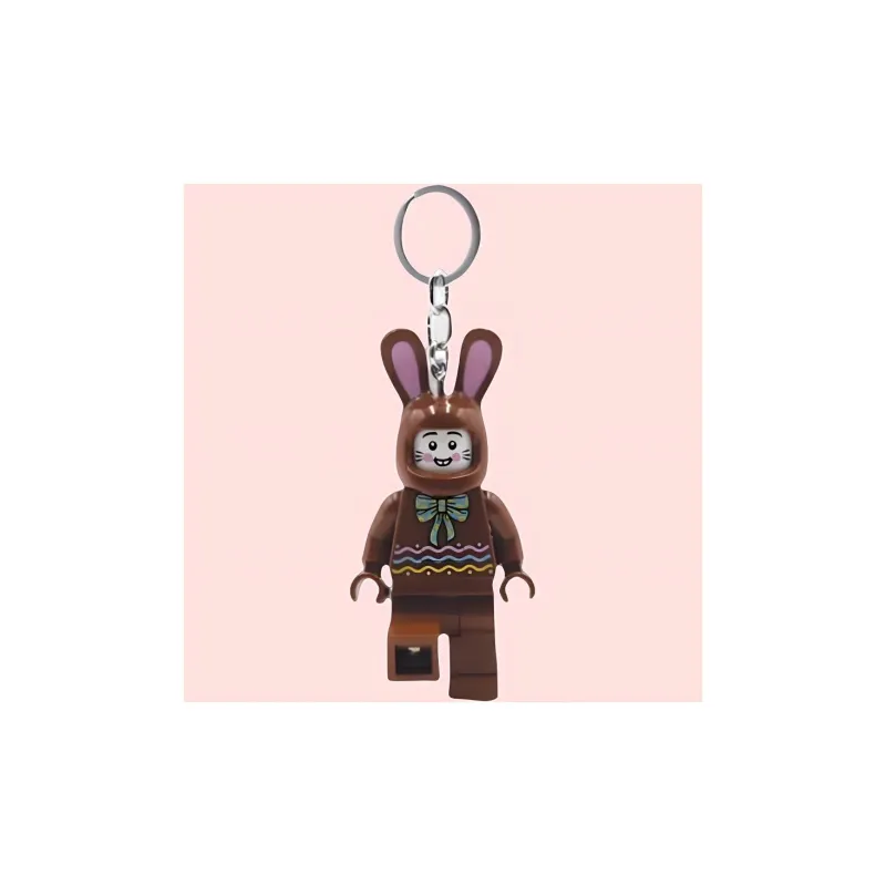 LEGO LEGO Figure Print Collection Chocolate Rabbit Glow Keychain Building Blocks 0 300pcs LGL KE180H-1