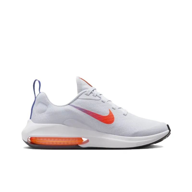 Nike Air Zoom Arcadia 2 Anti Slip Wear Resistant Low Top Kids' Running Shoes Gray Orange Unisex-1