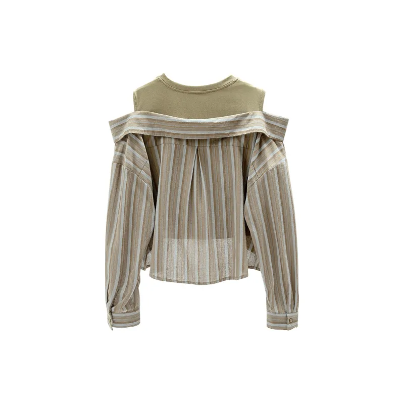 Cypress House Shirt Women's Coffee Green-1
