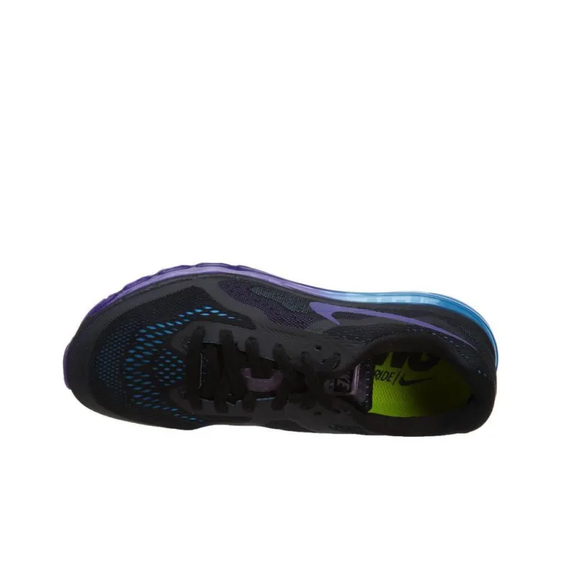 Nike Air Max 2014 Anti-Slip Wear-Resistant Low-Top Casual Running Shoes Women's Black-3