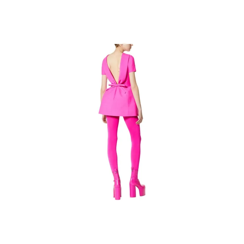 Valentino Valentino Pink Pp Collection FW22 Casual Pants Women's Pink-1