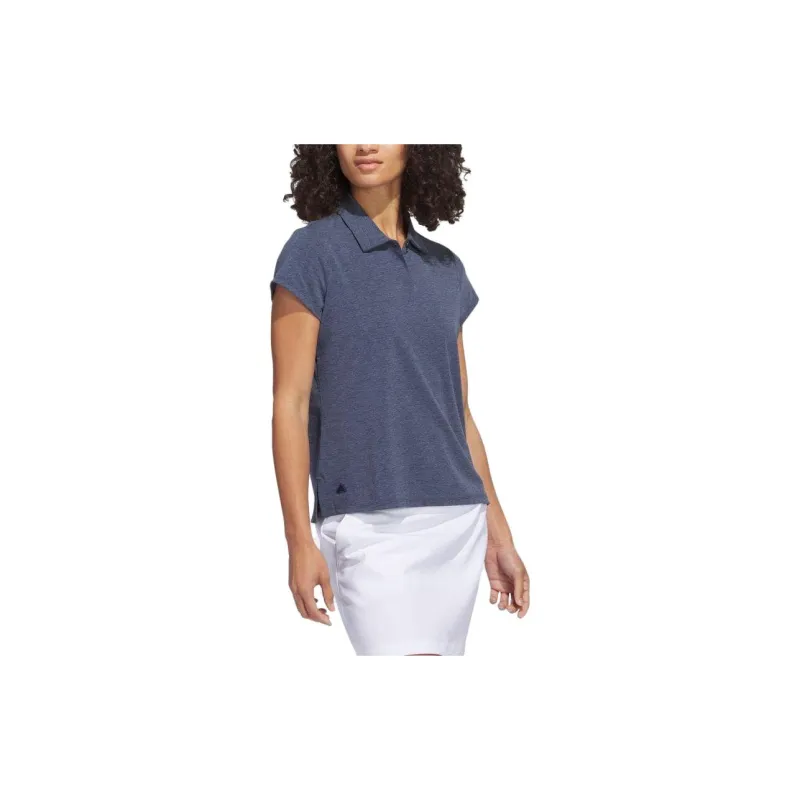 Adidas Polo Shirts Women's Marine Blue-3