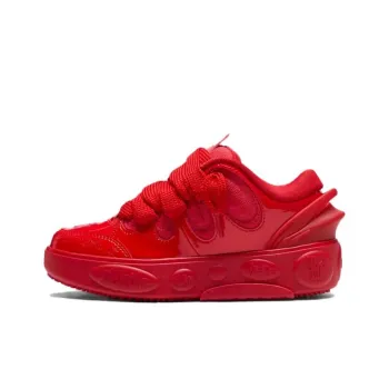 LAMELO BALL LaFrancé x PUMA Anti Slip Wear Resistant Kids Lifestyle Shoes Red Teenagers