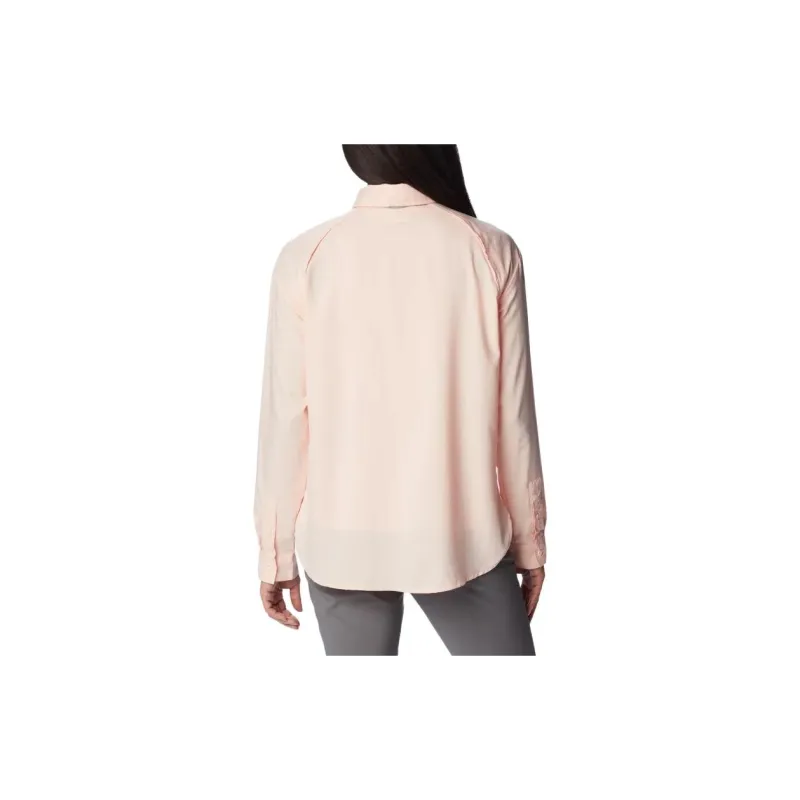 Columbia Silver Ridge Shirts Women's Pink-2