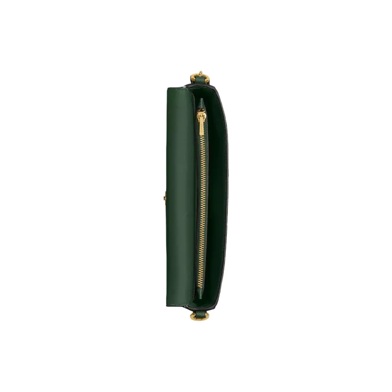 COACH Cross-Stitch Leather Shoulder Bag Crossbody Bag Mini Women's Hunter Green-2