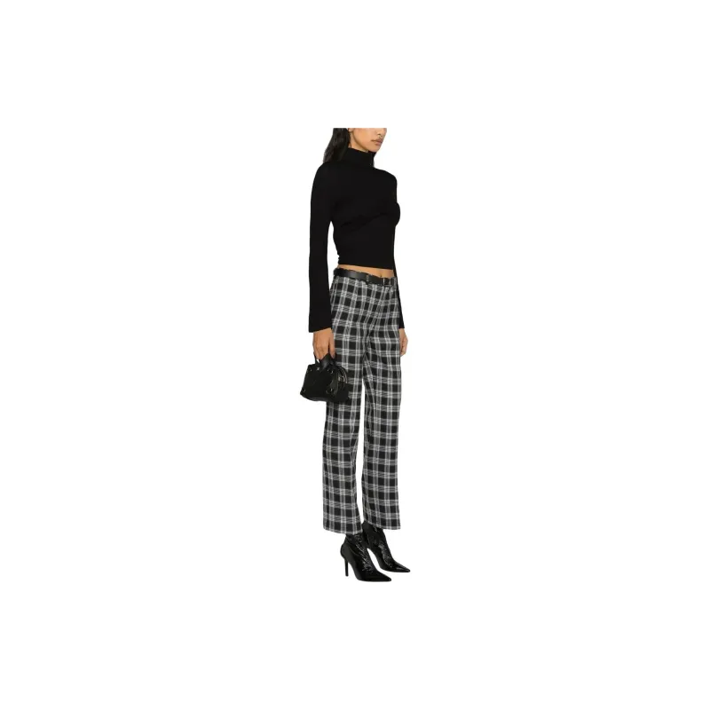 Reformation Crop Tops Women's Black-3