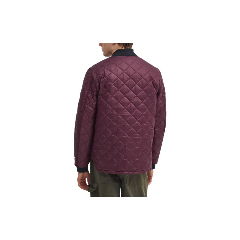 BARBOUR FW24 Jackets Coats Men's Plum Red-2