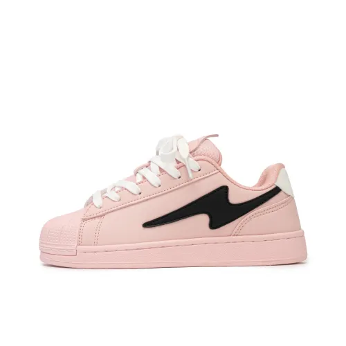 Komanic Skateboard Shoes Women's Low-Top Pink