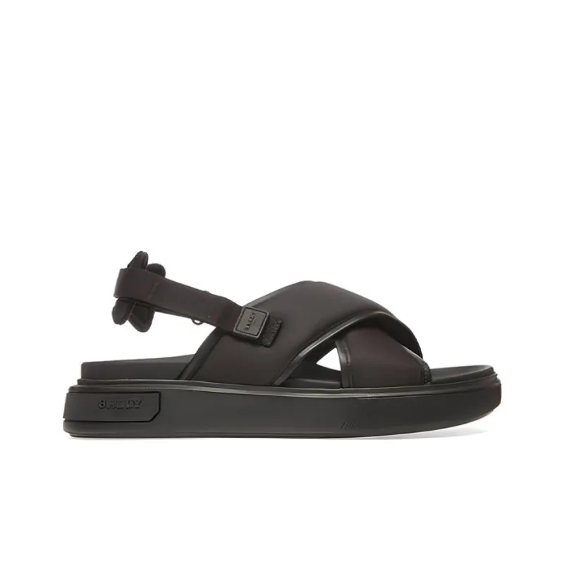 BALLY Strap Sandals Men's Black-4
