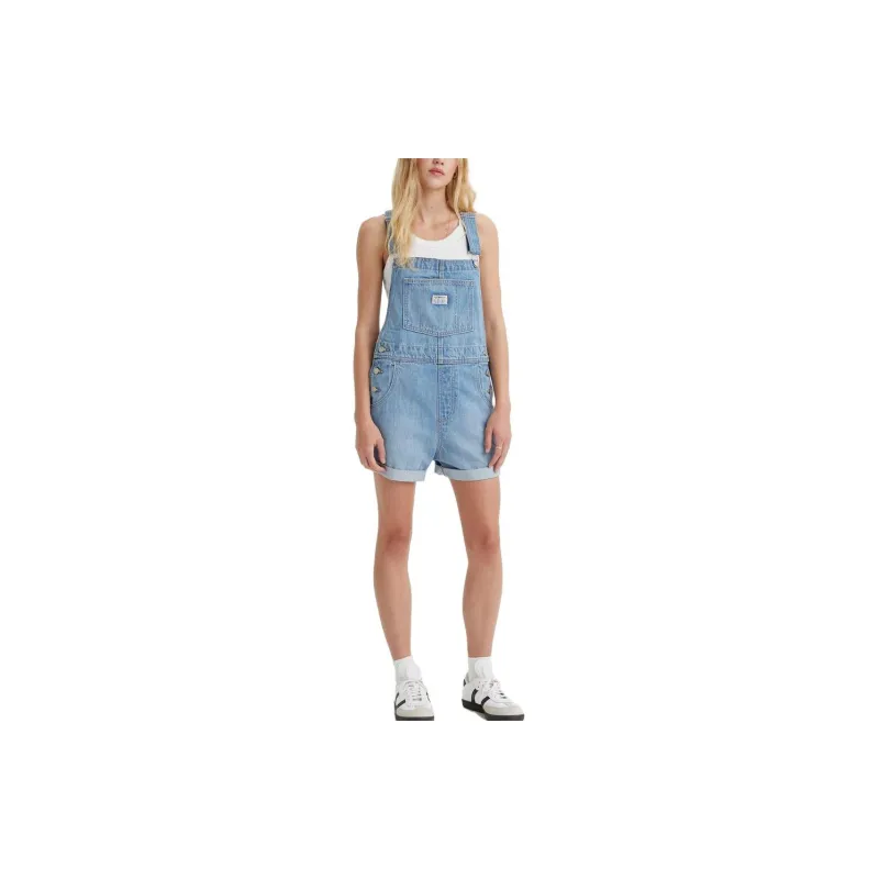 Levis Denim Shorts Women's Blue-3