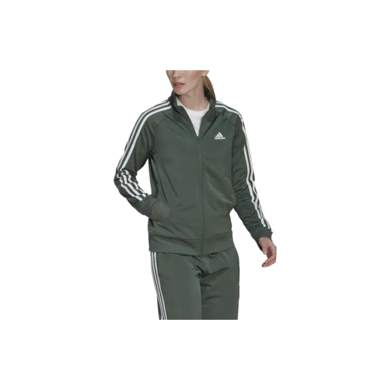 Adidas Free Shipping With AdiClub Primegreen Essentials Warm Up Slim 3 Stripes Track Jacket-3