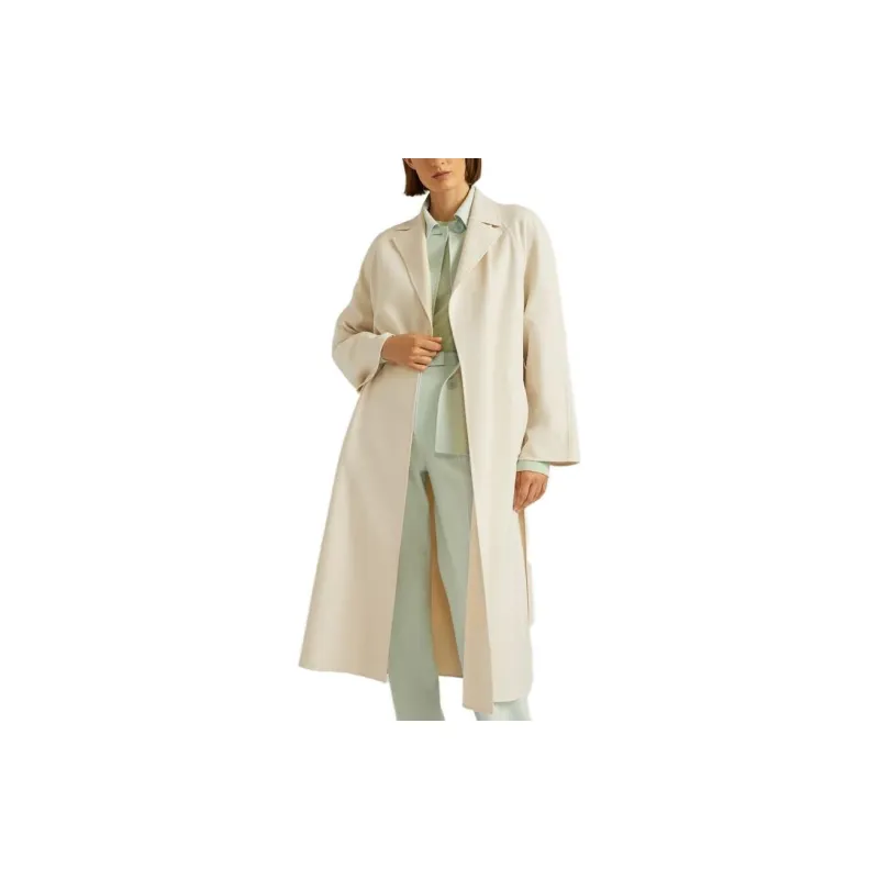 Loro Piana Coats Women's Ecru-1
