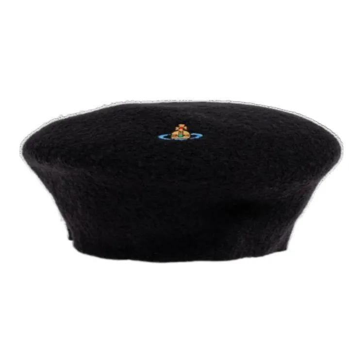 Vivienne Westwood Orb embroidered Beret-0