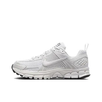 Nike Air Zoom Vomero 5 Anti Slip Wear Resistant Breathable Support Low Top Kids' Running Shoes White Teenagers