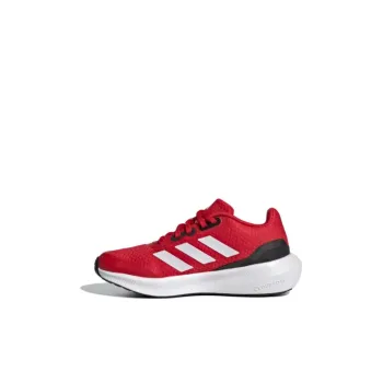 Adidas Runfalcon 2.0 Abrasion Resistant Breathable Low Top Kids' Running Shoes Red White Kids'