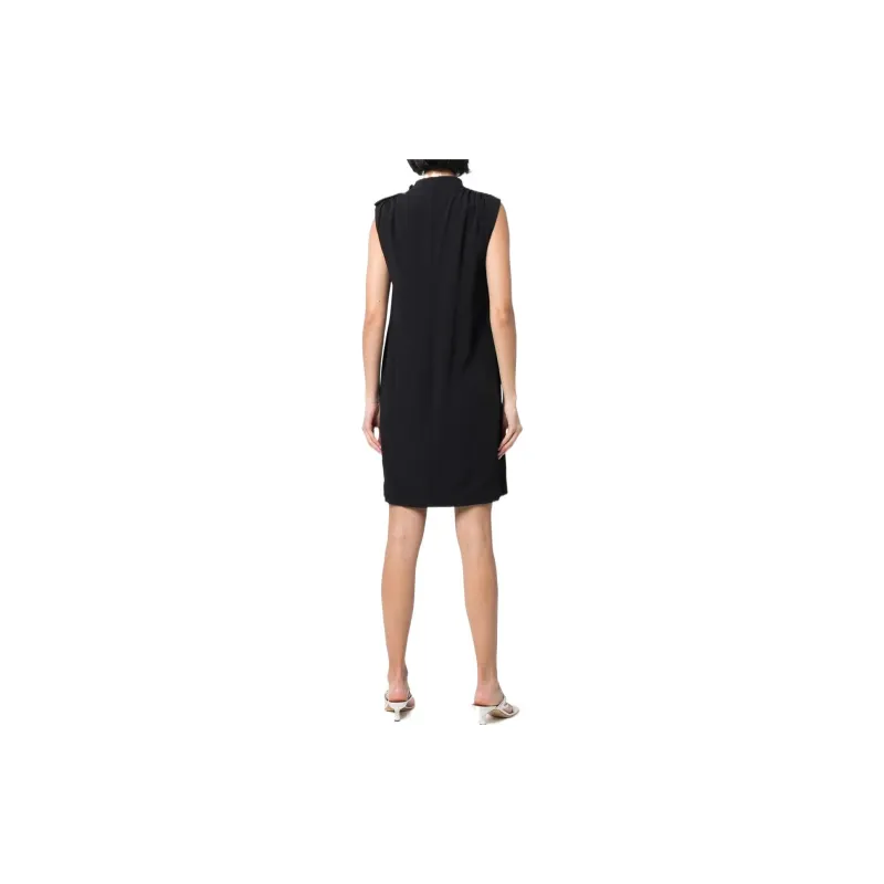 MOSCHINO Sleeveless Dresses Women's Black-2