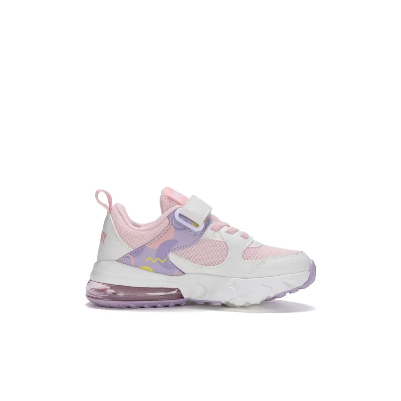 PONY Slip Resistant Cushioning Breathable Low Top Kids' Running Shoes Pink Kids'-1