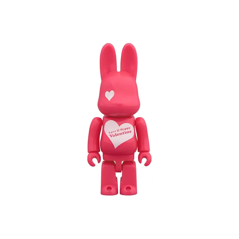 BE@RBRICK R@BBRICK LOVE Happy 2016 Rabbit Hang Tag Box 100% 7cm-2