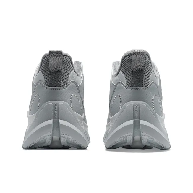 XTEP Kawayuki Lite Slip Resistant Water Resistant Warm Mid Top Casual Shoes Men's Gray-5